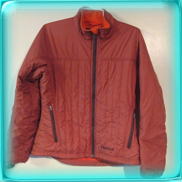 Marmot outdoor jacket indian red medium coat - Picture 2 of 11